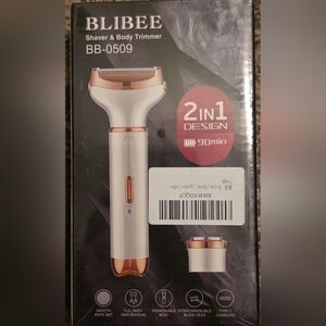 Men's 2-in-1 Electric Shaver & Body Trimmer - Rose Gold/White